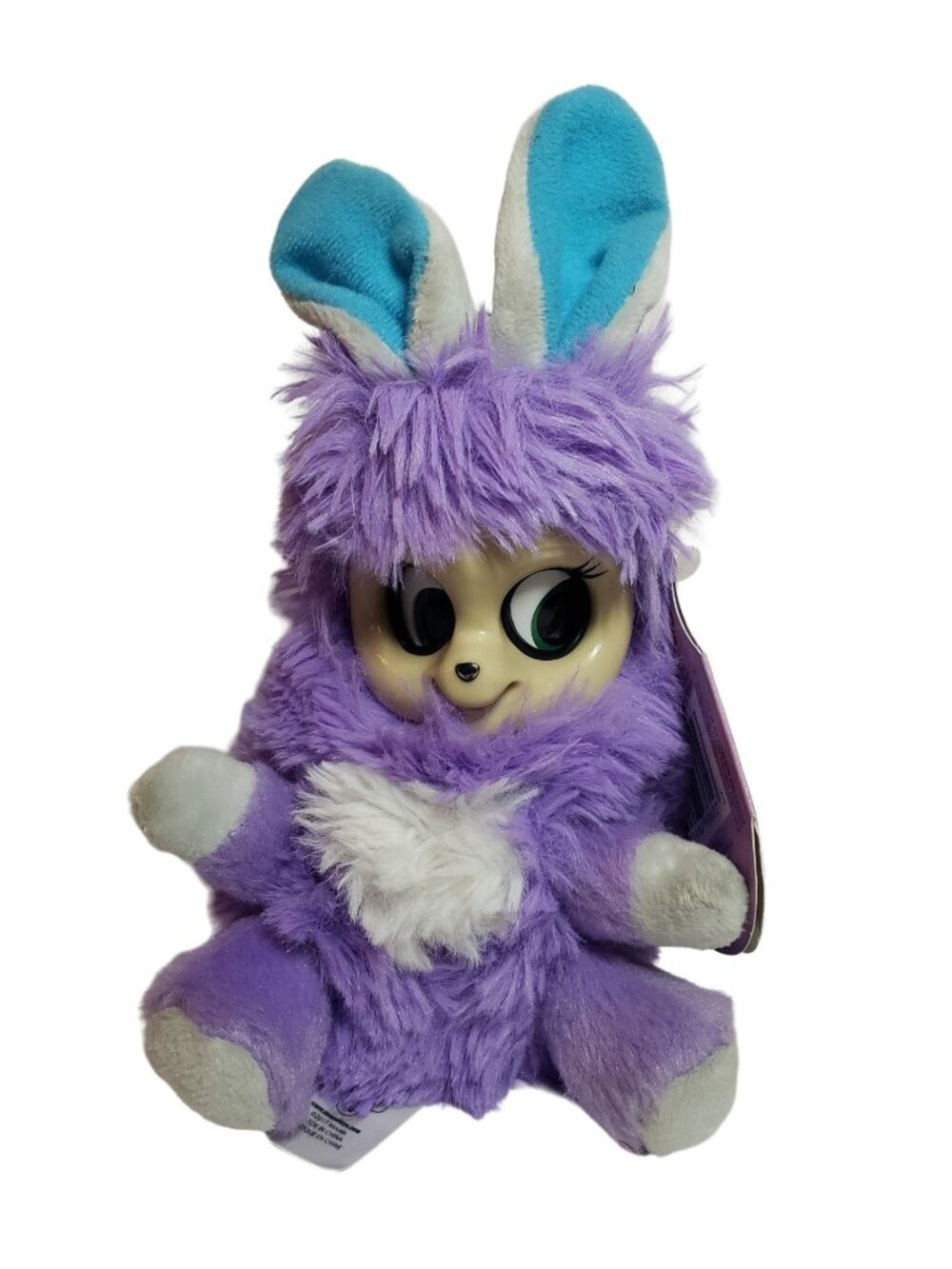 Fur Babies World Kiki The Dreamer Purple Stuffed Plush Eyes Ears Move Cuddly NEW